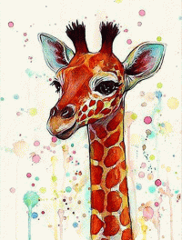 Стихи о жирафике