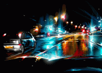 Стих ночной дождь