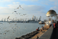 Город у моря стихи