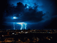 Гром молния стихи