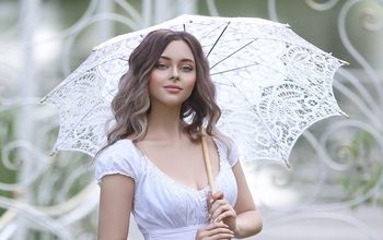 Девочка с зонтиком стих