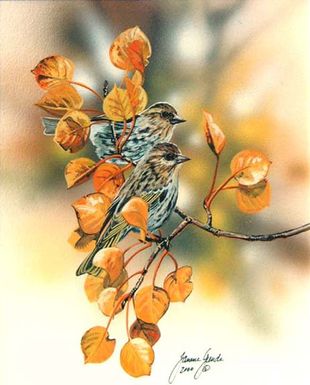 Стих осень рисует