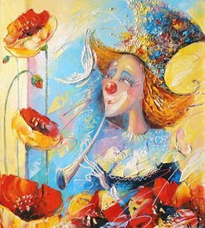 Клоунесса стих