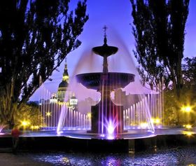 Стихи с фонтаном