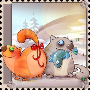 Стих мартовские коты