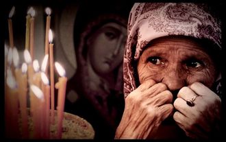 Встань на колени стихи