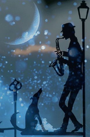 Играл саксофон стихи