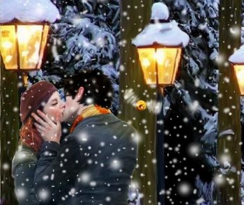 Снег любви стихи