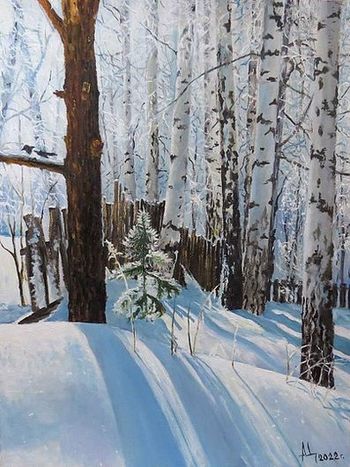 Стихи зимнее солнце