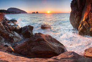 Летний вечер закат стих