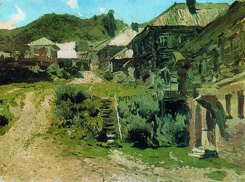 Уголок в Плёсе. 1888