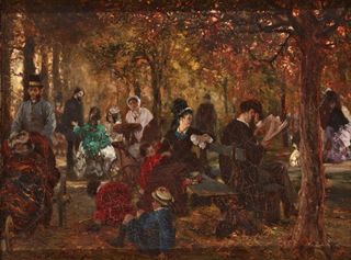 В Люксембургском саду