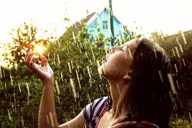 Вірш дощ і ти