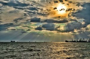 Дождь ливень стих