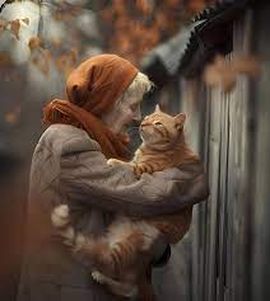 Стих про кота и хозяйку