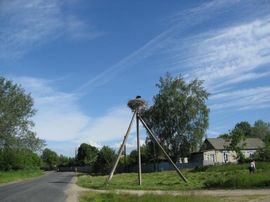 Стих село моё