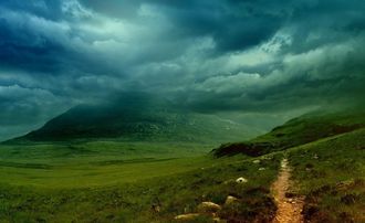 Стихи гроза в горах